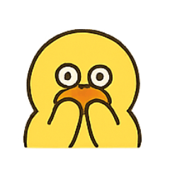 [LINEスタンプ] 社交不安ダックDodoの心の叫び