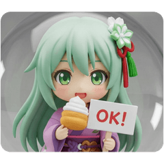 [LINEスタンプ] シュークリームを食べる精霊みなみちゃん