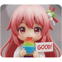 [LINEスタンプ] かき氷を食べる精霊みなみちゃん