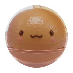 [LINEスタンプ] わらび餅カプセルトイ(丸型) 