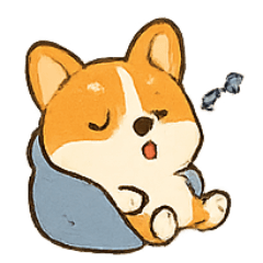 [LINEスタンプ] まるっとコーギーのきもちパレード