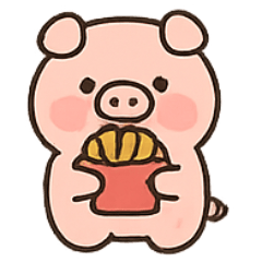 [LINEスタンプ] もぐもぐぶたちゃんJamuの日常