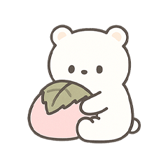 [LINEスタンプ] ぎゅっとクマ＊新生活な春
