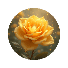 [LINEスタンプ] 綺麗な薔薇.Beautiful rose.Healing.