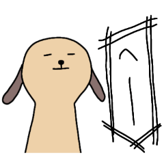 [LINEスタンプ] ユルいぬ4