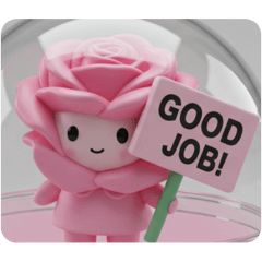 [LINEスタンプ] 薔薇ばらカプセルトイ(四角型) 