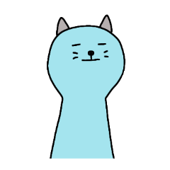 [LINEスタンプ] [アレンジ用]ユルい猫1