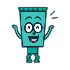 [LINEスタンプ] 保湿くんと保湿ちゃん