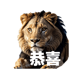 [LINEスタンプ] ライオン C