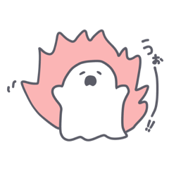 [LINEスタンプ] おばけの「このこ」ちゃん
