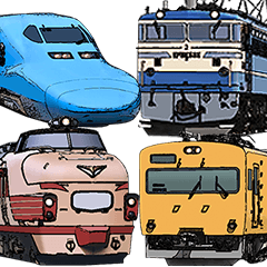 [LINEスタンプ] リアルな鉄道車両スタンプ2