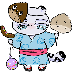 [LINEスタンプ] もん、ぶらん(夏だもん編)