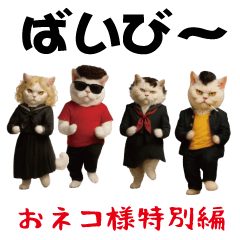 [LINEスタンプ] お猫様のスタンプ(特別編）