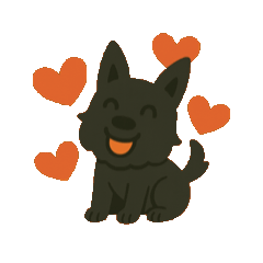 [LINEスタンプ] スコッチwww動く「いろんな気持ち編」 