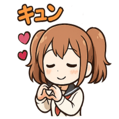 [LINEスタンプ] 使える♪ツインテ女子かわいい感情スタンプ