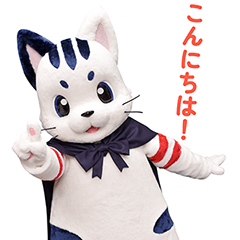 [LINEスタンプ] 星の使者 猫月（ニャンルー）【日本語版】
