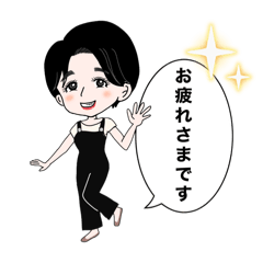 [LINEスタンプ] りりかちゃんのスタンプだよ