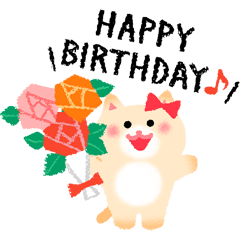[LINEスタンプ] バラの花束着せかえセット
