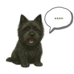 [LINEスタンプ] ケアンテリア｜わんこ吹き出し変えられる♪ 