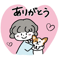 [LINEスタンプ] ふわもふ♡リトルガール【夏・毎日】