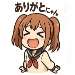 [LINEスタンプ] 使える♪ツインテ女子のリアクション帳
