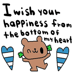 [LINEスタンプ] nenerin日常会話スタンプ337英語気遣い修正