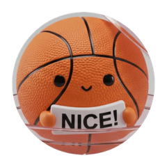 [LINEスタンプ] 様々なスポーツのボールカプセルトイ(丸型) 
