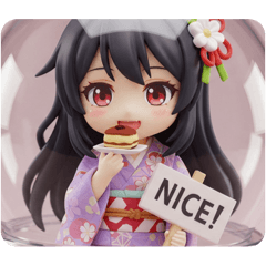 [LINEスタンプ] ティラミスを食べる精霊みなみちゃん 