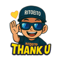[LINEスタンプ] RITOEITO channel RITO