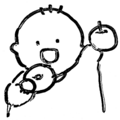 [LINEスタンプ] ちきぽんのらくがきおしたく表