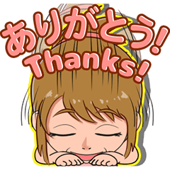 [LINEスタンプ] 爆笑女子の珍劇場