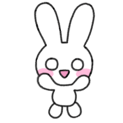 [LINEスタンプ] はんうさ