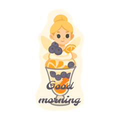 [LINEスタンプ] パフェの妖精スタンプ