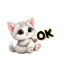 [LINEスタンプ] メルヘン猫のつぶやき