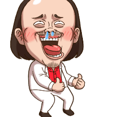 [LINEスタンプ] ズキュンおじさん2