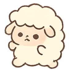 [LINEスタンプ] ふわふわひつじSnoozie