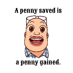 [LINEスタンプ] proverb man