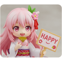 [LINEスタンプ] 桜餅の精霊みなみちゃんカプセルトイ 