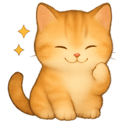 [LINEスタンプ] [アレンジ用]癒しのトラネコ
