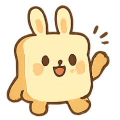 [LINEスタンプ] トーストうさぎほかほか