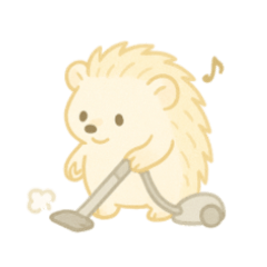 [LINEスタンプ] ハリネズミの日常.⭐︎
