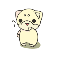 [LINEスタンプ] シバかりの日常スタンプ(白柴ver.)