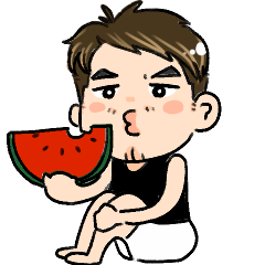 [LINEスタンプ] こーた君（夏）