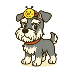 [LINEスタンプ] シュナの日常.POP-UP ver.