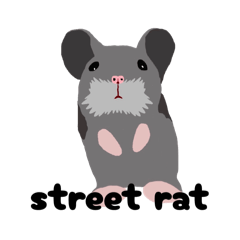[LINEスタンプ] street rat