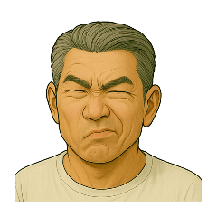 [LINEスタンプ] 言葉はいらない。顔で伝える親父スタンプ