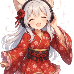 [LINEスタンプ] もじもじ狐娘こゆきの大感情スタンプ