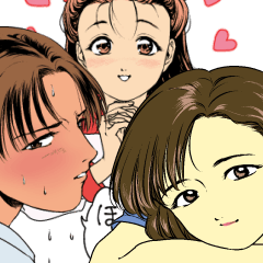 [LINEスタンプ] 人々65(セルフリメイク編)
