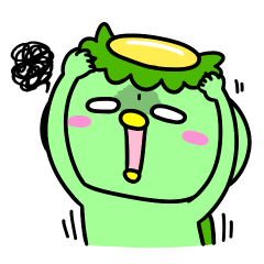 [LINEスタンプ] かっぱのストレス