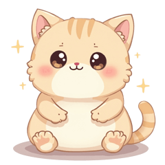 [LINEスタンプ] もちもちネコのLINEスタンプ